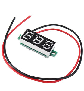 Geekcreit 0.28 Inch 2.5V-30V Mini Digital Volt Meter Voltage Tester Two Line Voltmeter
