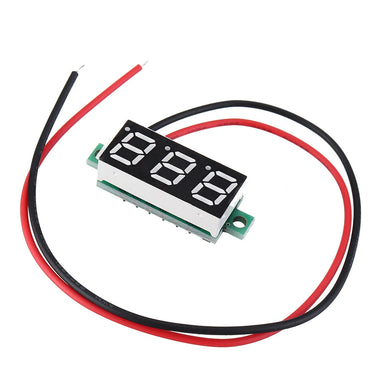 Geekcreit 0.28 Inch 2.5V-30V Mini Digital Volt Meter Voltage Tester Two Line Voltmeter