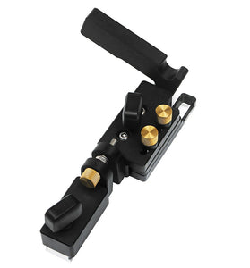 Drillpro Woodworking Tool Flip Stop With Micro-Adjustable Settings T-Track Stop For Miter Gauge Fence
