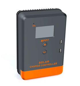 PowMr MPPT Solar Charger Controller 40A 30A 20A 12V 24V Solar Panel Regulator LCD Display Various Load Control Modes