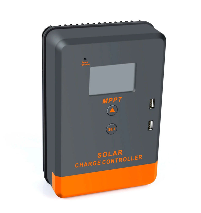 PowMr MPPT Solar Charger Controller 40A 30A 20A 12V 24V Solar Panel Regulator LCD Display Various Load Control Modes