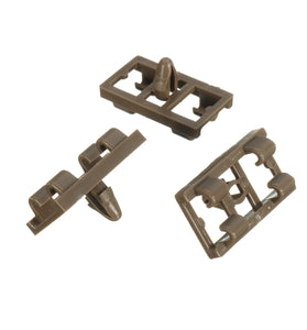 10x Lower Door Weatherstrip Seal Retainer Clip Front Rear For BMW X5