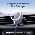 UGREEN Magnetic Cordless Car Phone Holder Charger Air Vent Suction Cup Navigation Bracket