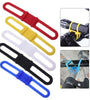 1pcs Bike High Strength Straps Holder Elastic Bicycle Handlebar Silicone Strap Band for Cycling