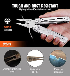 28 in 1 Outdoor Multifunctional Plier Tool Stainless Steel Professional Folding Screwdriver Camping Tactical Multi-purpose Knife