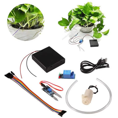 Soil Moisture Sensor Kit Automatic Watering System Manager with Mini Water Pump for Arduino DIY Kit Automatic Watering System
