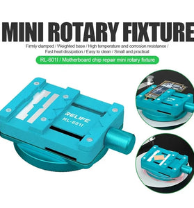 RL-601I Motherboard Chip Repair Rotary Fixture 360 Rotatable High Temp Resistance Stable Weighted Base Heat Dissipation Ideal for Maintenance