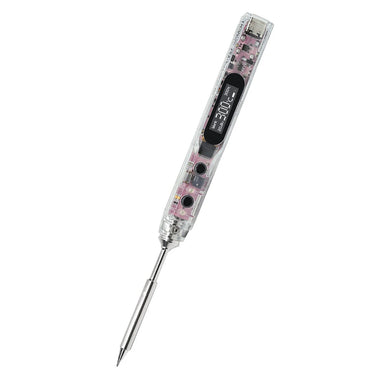 SEQURE SI012 Pro Max TS-B2 Portable OLED Soldering Iron with Color Ambience Light Chinese, English and Russian Menu Applicable TS Soldering Iron Tips Support PD|QC|3S-6S Battery Power Supply