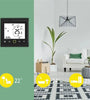 MOES Tuya WiFi Water/Electric Floor Heating Thermostat Gas Boiler Temperature Touch Panel Controller Smart Home Voice Control via Alexa Google Assistant