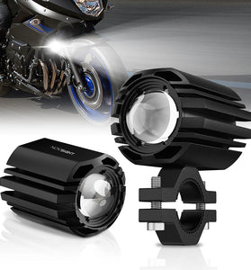 NOVSIGHT A500-WL11-1 2-inch 1500lm Motorcycle Headlight Dual Beam Modes Motorcycle Spotlight  IP68 Waterproof