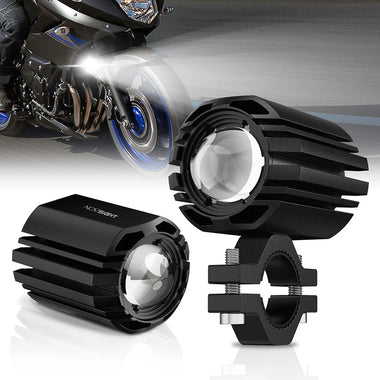 NOVSIGHT A500-WL11-1 2-inch 1500lm Motorcycle Headlight Dual Beam Modes Motorcycle Spotlight  IP68 Waterproof