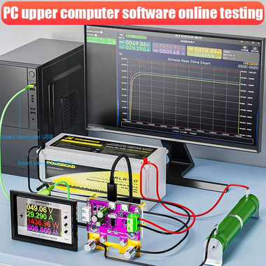 ATORCH WiFi DC Voltmeter Ammeter CW24 1000A 420V Digital Energy Meter Tuya Smart Life App Battery Capacity Tester Power Monitor 300cm Type-C Cable