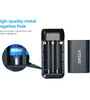 XTAR PB2SL QC3.0 Fast Charger Battery Charger 18650 21700 20700 Rechargable Li-ion Batteries DIY Power Bank Function