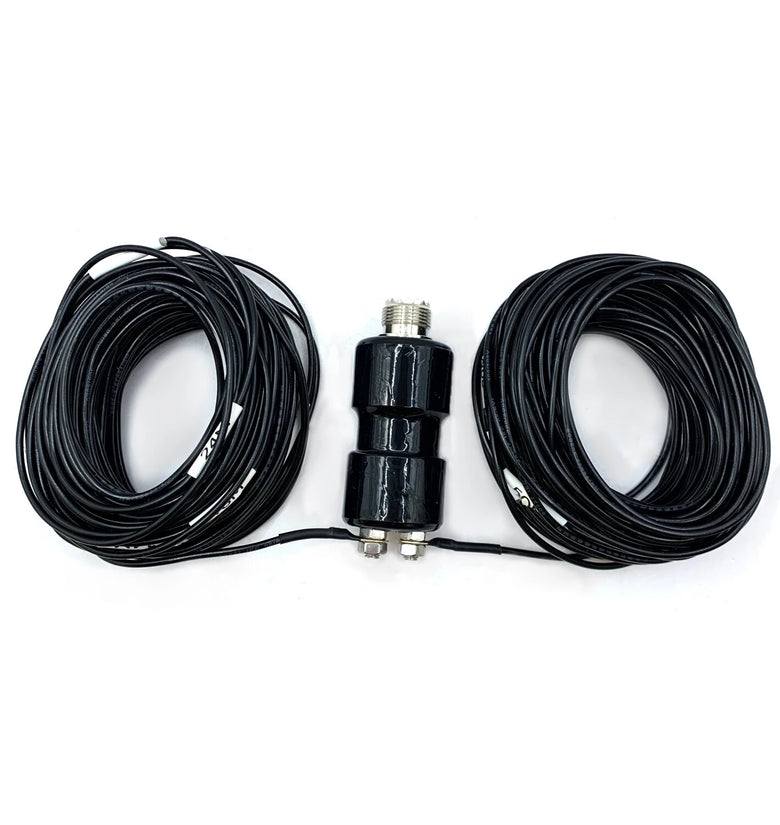 H25 Shortwave Antenna 25W 5-50MHz Portable High Frequency Dipole Antenna Amateur Radio