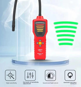 UNI-T UT336A HVAC Leak Detector Sensitive Tool 6 Levels LED Indicator Long Battery Life Advanced Technology