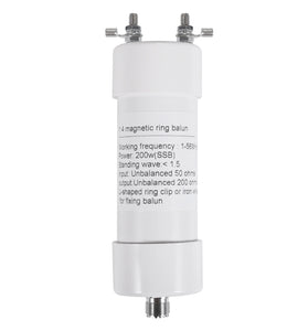 1:4 Balun 200W Shortwave Antenna Impedance Converter for Winton Antennas 50 ohm to 200 ohm