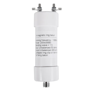 1:4 Balun 200W Shortwave Antenna Impedance Converter for Winton Antennas 50 ohm to 200 ohm