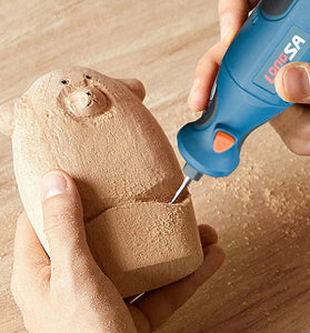 7.4V Electric Grinder Rotary Tool High Power Lithium Battery 12 Speed Digital Display for Precision Grinding Polishing Carving DIY Tools