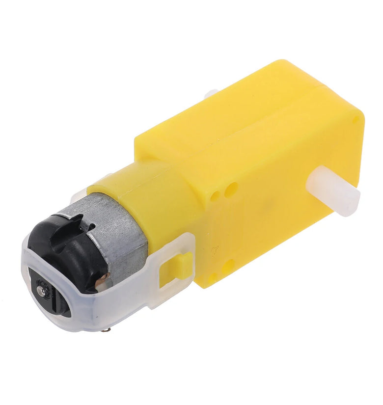 10Pcs DC 3V-6V Dual Axis Gear Motor TT Motor for Smart Chassis Car Robot Speed Down Motor