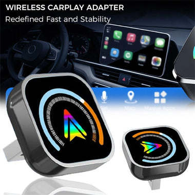 2 in 1 Wireless Carplay Android Auto Adapter Wire to Wireless Converter Plug in Play Smart Box