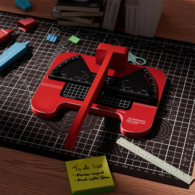 Angle Cutting Station Miter Cutter Aluminum Alloy Desktop Tool Interchangeable Blades Precision Model Kit Cutter Rubber Stick ABS PS Cutting