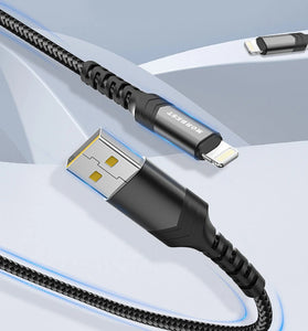 MORBEST Z62 2.4A Type-C to iP Cable Fast Charging Data Transmission Copper Core Line 1M Long for iPhone 14 14 Pro 13 12 Pro Max