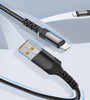 MORBEST Z62 2.4A Type-C to iP Cable Fast Charging Data Transmission Copper Core Line 1M Long for iPhone 14 14 Pro 13 12 Pro Max