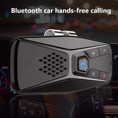 Bluetooth Car Kit Handsfree Speakerphone Wireless with Microphone Bluetooth 5.0 Automatic Shut Down and Auto Connect