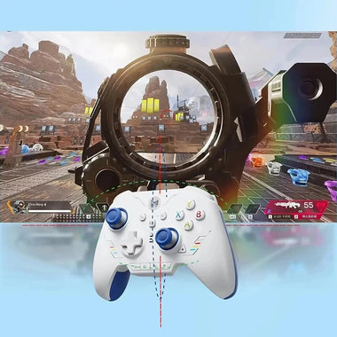 BIGBIG WON Rainbow 2 SE Tri-mode Wireless Game Controller Multi-platform Gaming Controllers Hall Effect Trigger 2.4G/BT/Wired Gamepad for Switch PC Android IOS