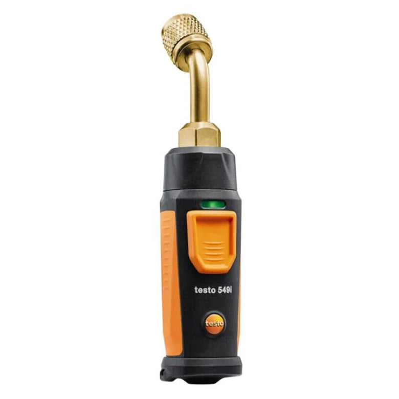 ForTesto 549i High Pressure Gauge Smart Wireless Refrigerant Probe Compact Hose Free AC Refrigeration System Monitoring Android Apple Compatible Long Range