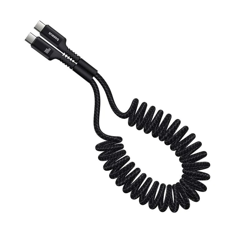Baseus 1M USB-C to USB-C Cable 100W High Power Delivery Car Fast Charging Data Cable for Charging Phones Tablets And Laptops