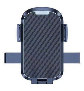 Car Phone Mount Adjustable Air Vent Dashboard Stand Gravity Phone Holder Spiral Hook + Suction Cup Style Navigation Fixed Instrument Console Mobile Phone Support Bracket