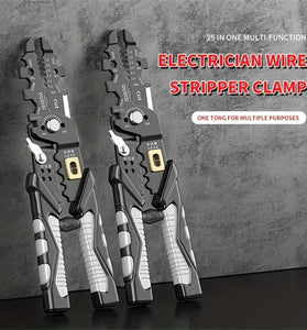 Multifunctional Wire Strippers Electrician Crimping Wire Stripping Pliers Hardware Tools Universal Wire Cutting Pliers