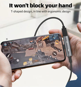 2-in-1 USB Type-C to Type-C/3.5mm Earphone Adapter Converter for Xiaomi for Huawei for Samsung