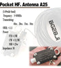 Upgraded Pocket Antenna A25 1-30MHz Shortwave Antenna Radio Inverted V Antenna Shortwave Antenna N0HF