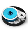 TT02 Low Noise Belt Drive 16T 40T Transmission Gears System DIY Modify Upgrade Parts for Tamiya TT02 TT-02 1/10 RC Car