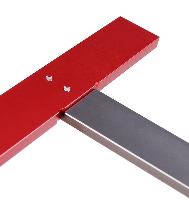 Aluminum T-Square 170x85mm 3mm Thickness CNC Crafted High Precision Lightweight Durable for Crafting Woodworking