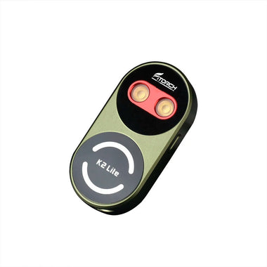 Fitorch K2 Lite Multi Functional Color EDC LED Keychain Flashlight with 280mAh Battery Type-C Chargaring Aluminum Titanium LED Keychain Light