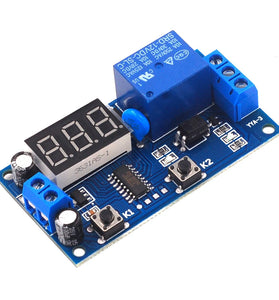 AOQDQDQD 5V/12V Time Control Switch with Intermittent Infinite Loop Countdown and Timing Relay Module