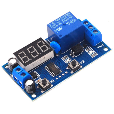 AOQDQDQD 5V/12V Time Control Switch with Intermittent Infinite Loop Countdown and Timing Relay Module