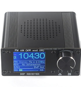 ATS-80 AM FM Radio Receiver Portable Durable High Sensitivity with Multiple Frequency Conversion DSP Digital Demodulation Technology Ideal for Outdoor Camping