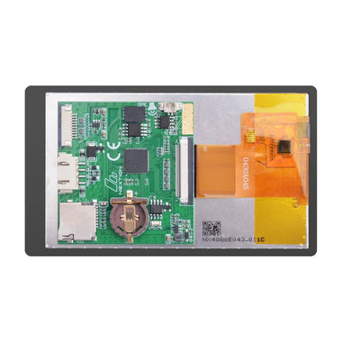 Nextion NX4880E043-011C 4.3 inch HMI Touchscreen Display Capacitive LCD-TFT Panel 480x800 Resolution 128MB Flash Built-in RTC 200MHz MCU