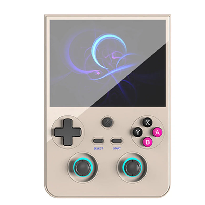 [No Card] Anbenic RG477V 8+128G 4.7-inch 120Hz Display Handheld Gaming Console Dimensity 8300 Android 14 3D Hall Joysticks RGB Lighting Game Player Console for PS2 NDS 3DS Emulation