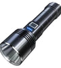 Powerful 4-core 365NM UV Flashlight With 26650 Battery High Power Black Mirror Purple Light Detection LED Torch Type-C Rechargeable 26650 Lantern