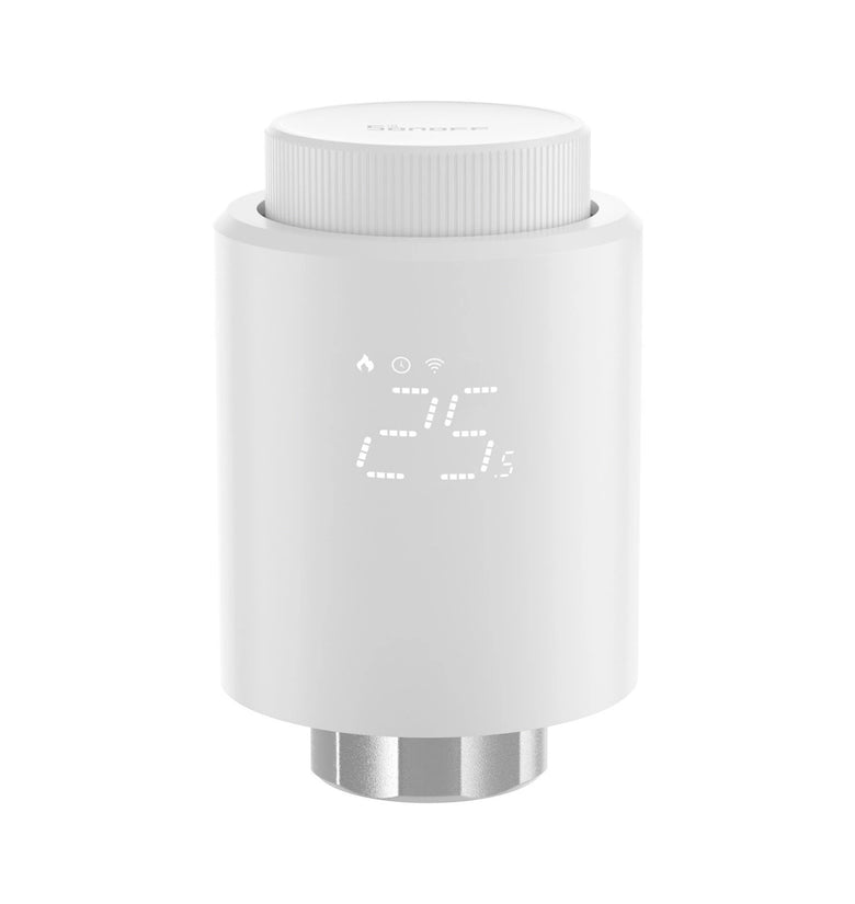 4Pcs SONOFF TRVZB Smart Zigbee3.0 Thermostatic Radiator Valve Intelligent Thermostat Temperature Controller APP&Voice Control Work with Alexa Google Home
