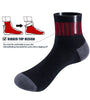 YUEDGE 5pcs Men Casual Sports Cotton Socks, Thickened Sweat-absorbent Breathable Short Socks