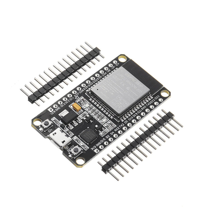 2pcs Geekcreit ESP32 WiFi+bluetooth Development Board Ultra-Low Power Consumption Dual Cores Unsoldered