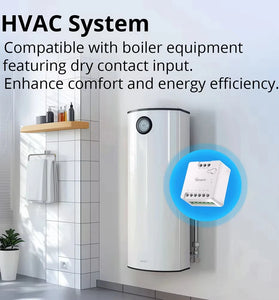 SONOFF MINI-D Dry WiFi Smart Switch with Matter Dry Contact Output AC/DC Input Compatible Alexa & Google Home for Garage Doors Boilers Low Power DC Motors/Solenoid Valves