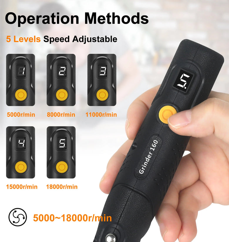 100pcs Mini Electric Drill Grinder Kit 12V Portable Electric Carving Pen Rotary Household Drill Polish Grinding Machine