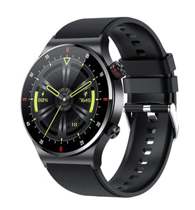 QW33 1.28inch HD Screen bluetooth Call ECG+PPG Heart Rate Blood Pressure Blood Oxygen Monitor Sleep Monitoring NFC Access Control Multi-sport Modes Music Playback IP67 Waterproof Smart Watch